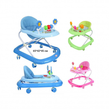 Ходунки арт. Y-W640 Цвета микс музыка в пак. 65*42*45