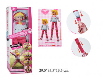 Кукла арт. 60280-209 Гимнастка 86x150 см в кор.