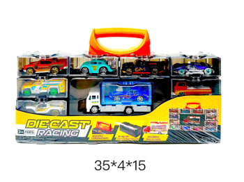 Набор машин арт. 789-14 Ассорти в чемодане в пленке_ Набор машин арт. 789-14 Ассорти в чемодане в пленке_