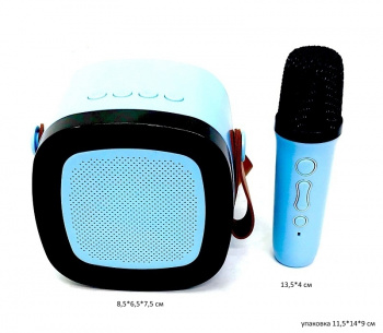 Колонка музыкальная арт. SD02 С микрофоном в кор._