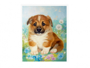 Картина по номерам арт. RAS20854 Щенок 20*30 в кор. Картина по номерам арт. RAS20854 Щенок 20*30 в кор.