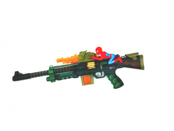 Оружие арт. 958-6 Автомат Человек Паук на батар. свет, звук в кор._/72 шт./