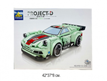 Конструктор арт. KY6113 Автомобиль 248 дет. в кор.•/24 шт./