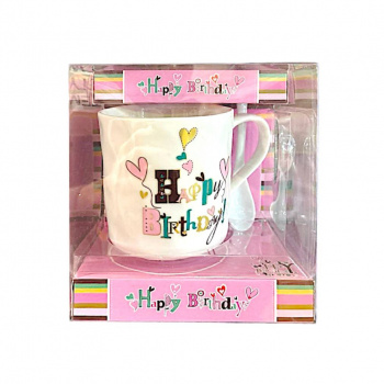 Подарочный набор арт. 663-501 "Happy Birthday" 3 предмета в кор. Подарочный набор арт. 663-501 "Happy Birthday" 3 предмета в кор.