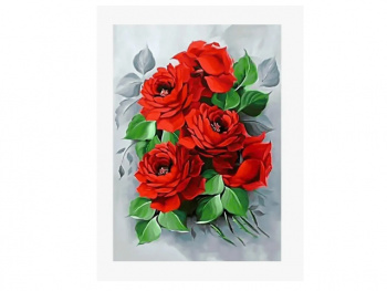 Картина по номерам арт. RAS20641 Букет красных роз 20*30 в кор. Картина по номерам арт. RAS20641 Букет красных роз 20*30 в кор.
