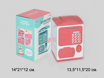 Сейф арт. 6709 Копилка "Банкомат" в кор.)