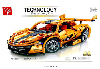 Конструктор арт. T2009 Автомобиль 1258 дет. в кор._