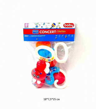 Погремушка арт. D207 Набор "Потешки" в пак._ Погремушка арт. D207 Набор "Потешки" в пак._