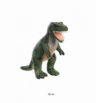 им Динозавр арт. YE90602-1 Тираннозавр Рекс Зеленый 35 см в пак.)