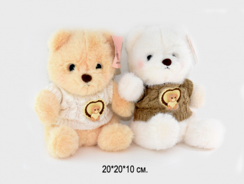 им Медведь арт. 209182 С брошью-медвеженком 20 см цвета микс в пак. им Медведь арт. 209182 С брошью-медвеженком 20 см цвета микс в пак.