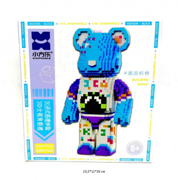 Конструктор арт. 88050 Микро Медведь 2637 дет. в кор._ Конструктор арт. 88050 Микро Медведь 2637 дет. в кор._