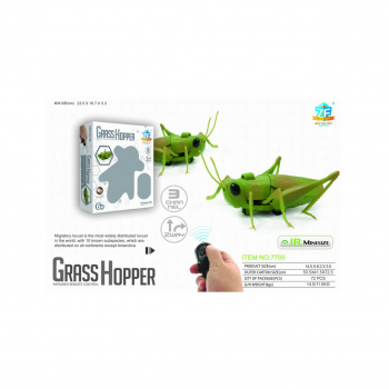 Кузнечик на р/у арт. 45-15 В коробке 19*5*16,5 Кузнечик на р/у арт. 45-15 В коробке 19*5*16,5