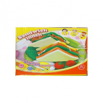 Пластилин арт. 8322 Игровой набор "Сэндвич" в кор._