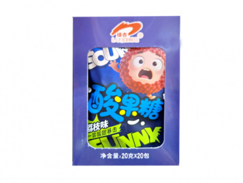 Конфета арт. 102132 Кислая "Личи" 20 г 20 шт. в кор.*'