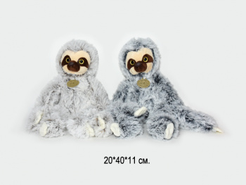 им Ленивец арт. 15761-1-209 Пестрый с медальоном 40 см цвета микс в пак.