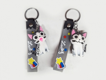 Брелок арт. 147258 На руку Кот розовые ушки в пак.=