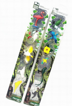 Набор животных арт. 4131MP Птицы в коробке 45,5*4*7