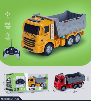 Самосвал на р/у арт. DH666-29B Свет спецтехника в кор. 40*11*15