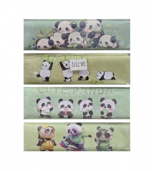 Пенал арт. GK-7312 На молнии Панда в ассортименте в прозр. кор. Пенал арт. GK-7312 На молнии Панда в ассортименте в прозр. кор.