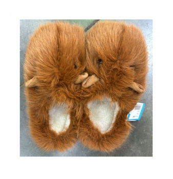 им Капибара арт. 209282 Тапочки пушистые в пак. им Капибара арт. 209282 Тапочки пушистые в пак.