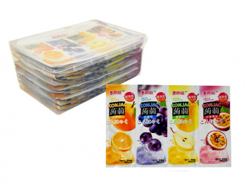 Желе арт. 730812 Конжаковое Набор 4 вкуса 20 шт. контейнер* Желе арт. 730812 Конжаковое Набор 4 вкуса 20 шт. контейнер*