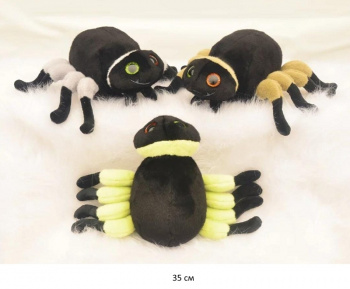 им Паук арт. 90917-4/240726-4/240401-2/241203-6 Цвета микс 35 см в пак.)•