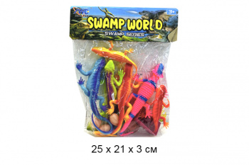 Набор животных арт. 688-13A Рептилии в пак.•/72 шт./