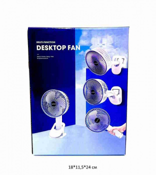 Вентилятор арт. MJ537 Универсальный с подставой, держателем в кор._ Вентилятор арт. MJ537 Универсальный с подставой, держателем в кор._