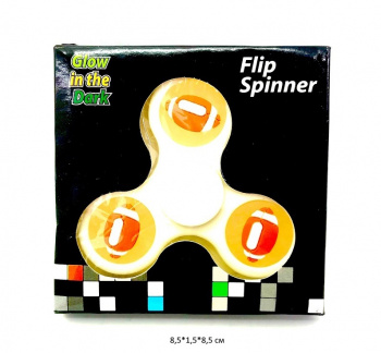 Спиннер арт. 17B009 Регби 3 луча цвета микс в кор._