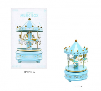Карусель арт. 2056B На бат., свет, звук в коробке_/72 шт./