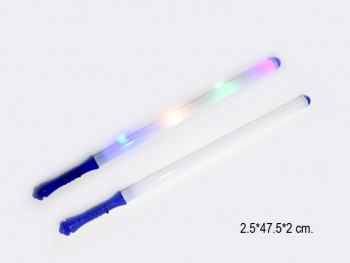 Палочка арт. 0226 Свет. прозрачная, цвета микс в пак.=