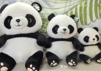 им Панда арт. УЕ250910-15 Сидит со светлыми следами 35 см в пак.)