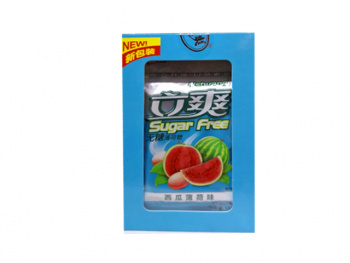 Конфета арт. 220097/220035 Леденец "Морозный арбуз" без сахара 15 г 12 шт. в кор.',#*
