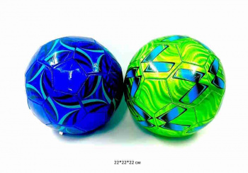 Мяч футбольный арт. 25177-12 Цвета микс 22 см в пак._