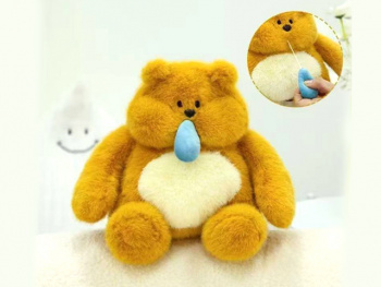 им Медведь арт. YE25219-8 Заводной 15 см в пак.)