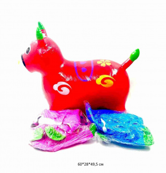 Мяч прыгун арт. 25177-5 Корова в пак._