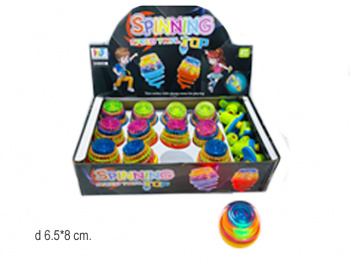 Зав. юла арт. 3480D Цвета микс (12 шт.) шоубокс•/480шт./ Зав. юла арт. 3480D Цвета микс (12 шт.) шоубокс•/480шт./