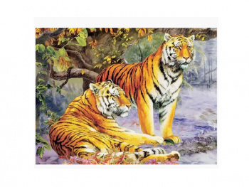 Картина по номерам арт. RAS20857 Пара тигров 20*30 в кор. Картина по номерам арт. RAS20857 Пара тигров 20*30 в кор.