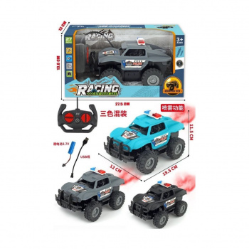 Машина на р/у арт. 325-9 Джип Полиция с паром в кор. 27,5*13*13,6