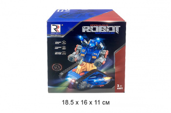 Робот арт. ZR152 На батарейках свет, звук в кор._/72 шт./