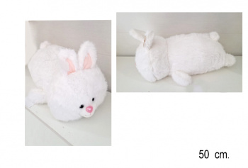 им Зайка арт. 9580-2/50 Толстячок лежит 50 см в пак.