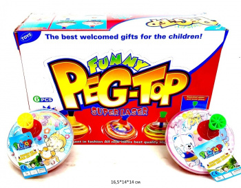 Зав. юла арт. 8520 В ассортименте (6 шт.) шоубокс_