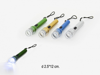 Фонарик арт. GLC-958-805 Металлический блеск (48 шт.) в кор.