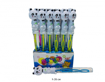 Пузыри мыльные арт. 2824B/1933-34-45 Панда 26 см (24 шт.) шоубокс•=