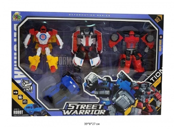 Трансформер арт. 788-17Y Робот Набор 4 шт. в кор.~=