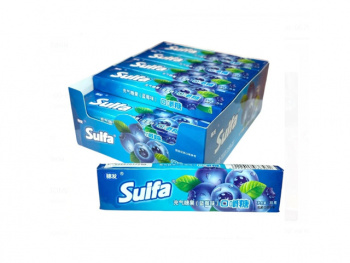 Конфета арт. 936745/936561 Жевательная "Черника" 35 г 20 шт. в кор./#