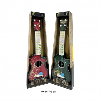 Гитара арт. 8082A Цвета микс в кор. 49,5*6*17