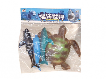 Набор животных арт. SDH666-1 Морские обитатели в пак.• Набор животных арт. SDH666-1 Морские обитатели в пак.•